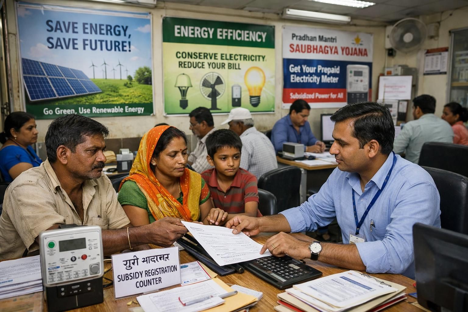 pemerintah india memperluas subsidi energi untuk membantu rumah tangga berpenghasilan rendah mengakses energi yang terjangkau dan berkelanjutan.