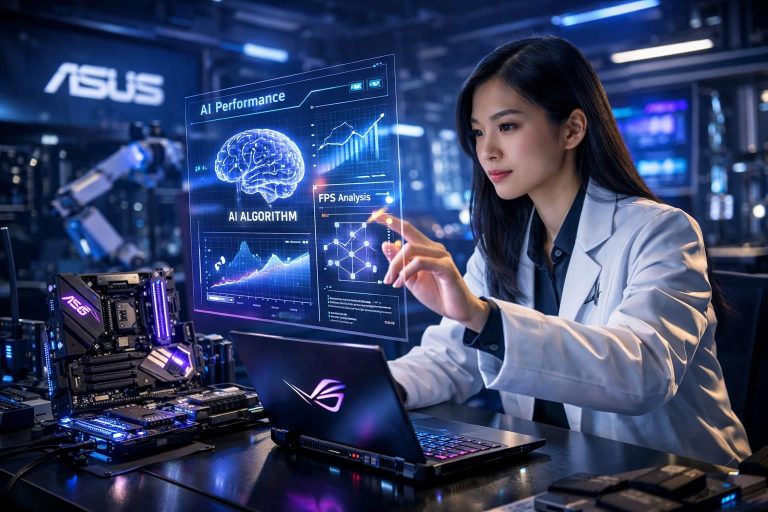 asus mengembangkan teknologi ai inovatif untuk meningkatkan performa perangkat gaming, memberikan pengalaman bermain yang lebih lancar dan responsif.