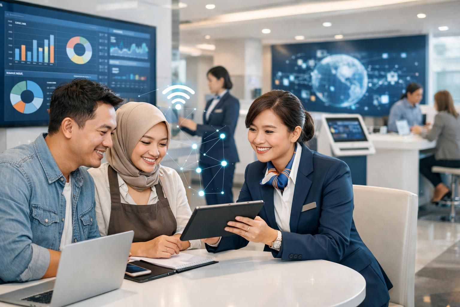 bank rakyat indonesia memperluas layanan digital untuk mendukung pertumbuhan dan kesuksesan umkm dengan solusi inovatif yang memudahkan akses keuangan.