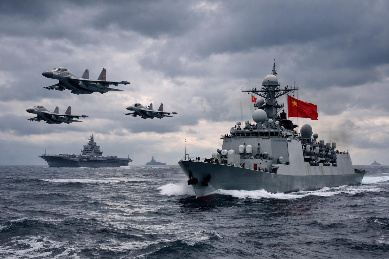 china meningkatkan patroli militer di sekitar selat taiwan, menegaskan kekuatan dan kesiagaan militernya di wilayah strategis tersebut.