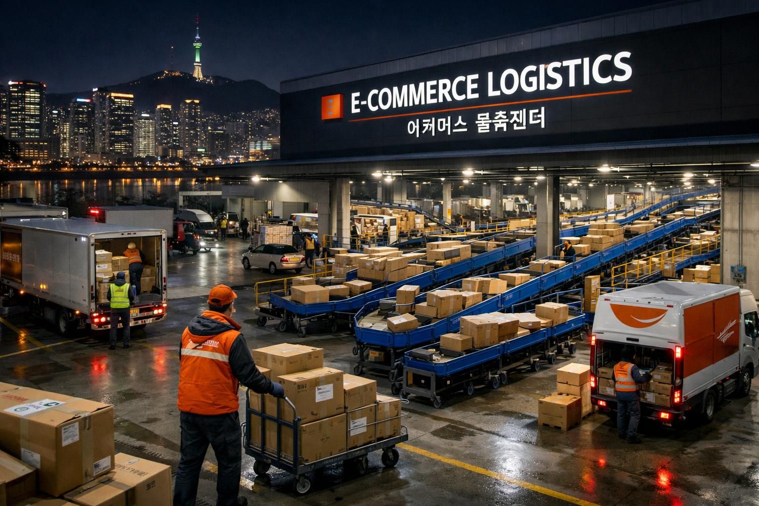 coupang meningkatkan kapasitas distribusi untuk mendukung pertumbuhan pesat e-commerce di korea selatan, mempercepat pengiriman dan meningkatkan pengalaman pelanggan.
