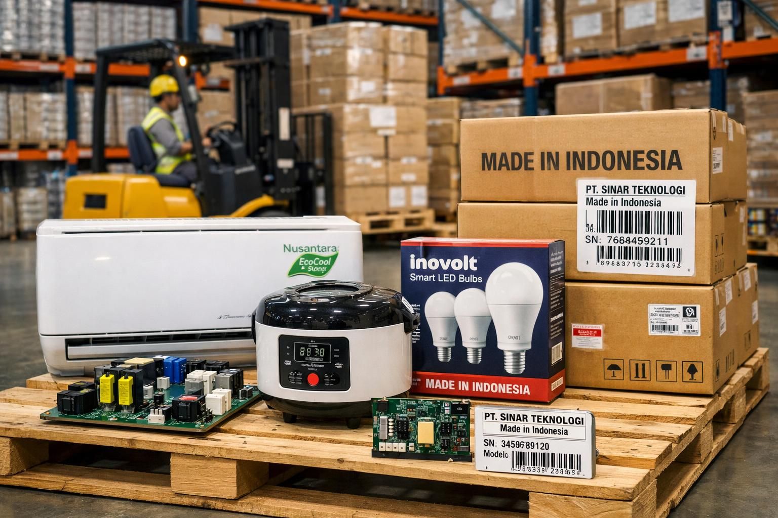 meningkatkan permintaan internasional, ekspor produk elektronik indonesia menunjukkan pertumbuhan yang signifikan, memperkuat posisi indonesia di pasar global.