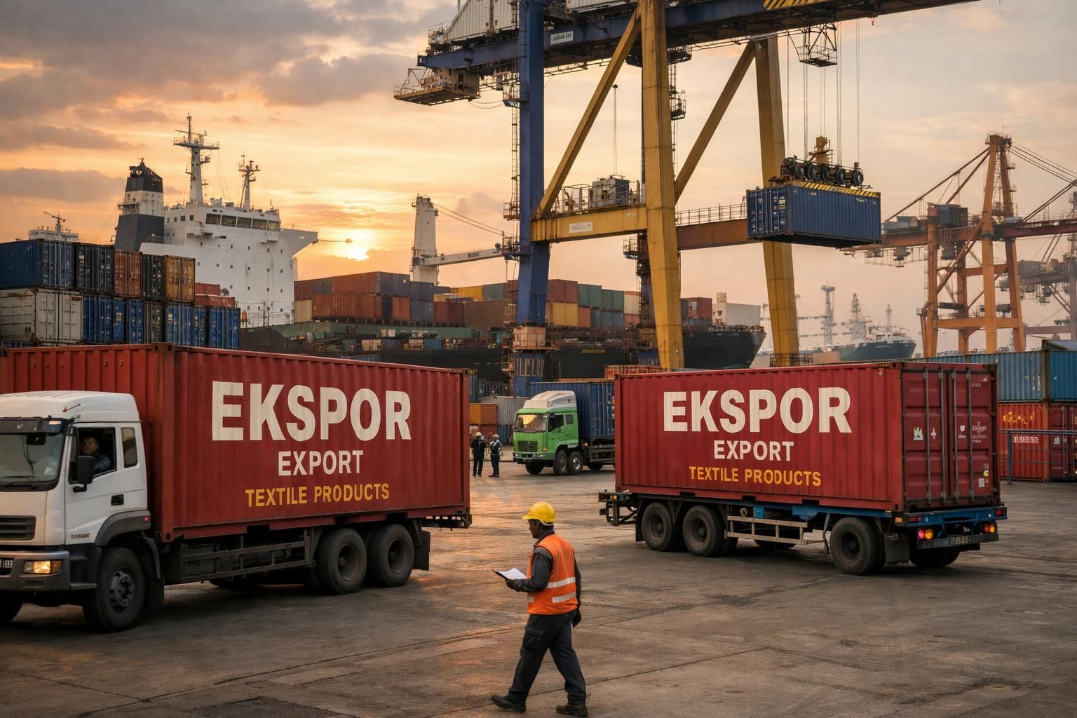 industri tekstil indonesia mengalami peningkatan produksi yang signifikan untuk memenuhi permintaan pasar ekspor, menunjukkan pertumbuhan dan daya saing global yang kuat.