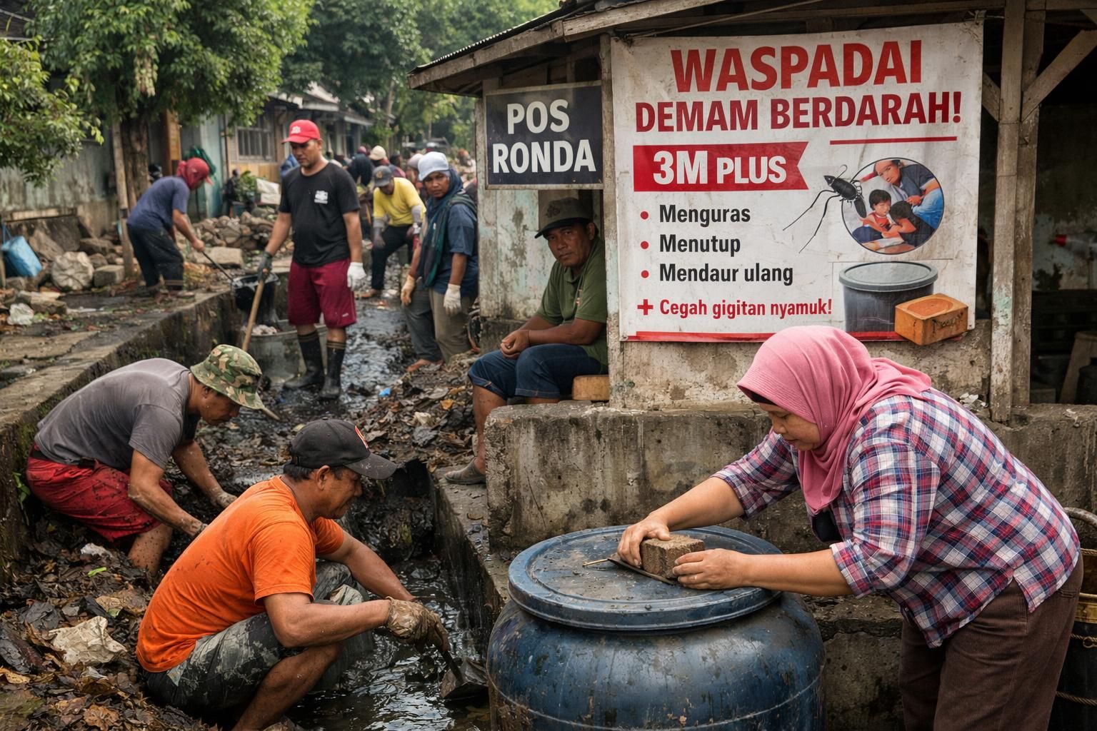 kementerian kesehatan indonesia mengonfirmasi peningkatan kasus demam berdarah, mengimbau masyarakat untuk meningkatkan kewaspadaan dan menerapkan langkah pencegahan.