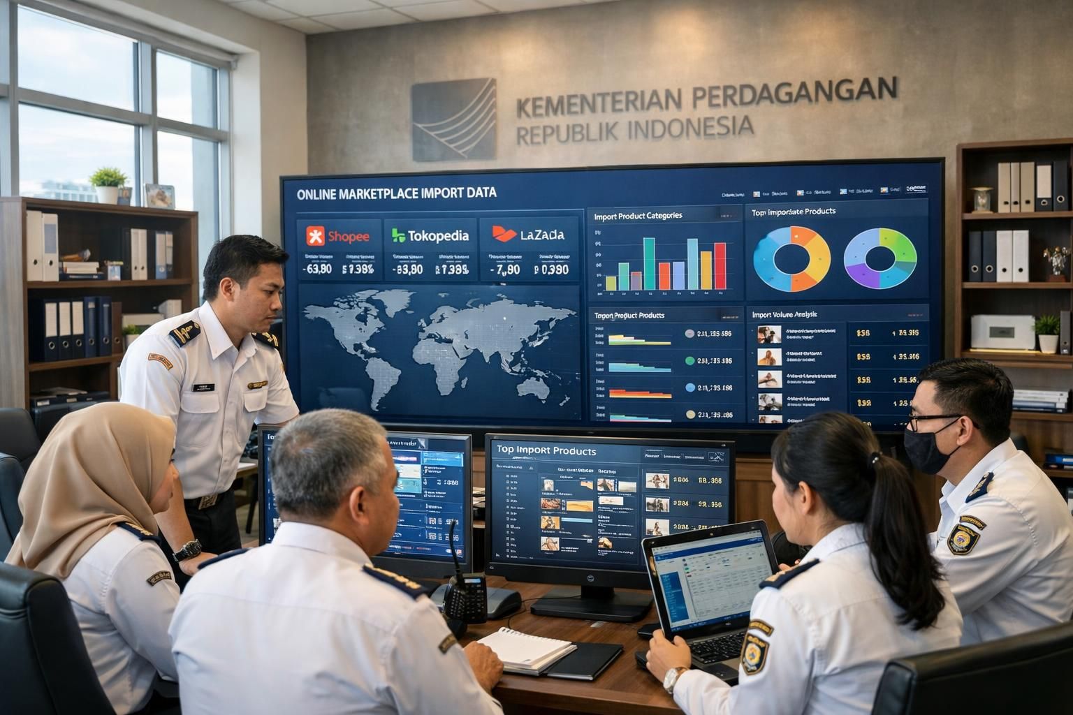 kementerian perdagangan indonesia meningkatkan pengawasan ketat terhadap produk impor di marketplace online guna melindungi konsumen dan mendukung pasar lokal.