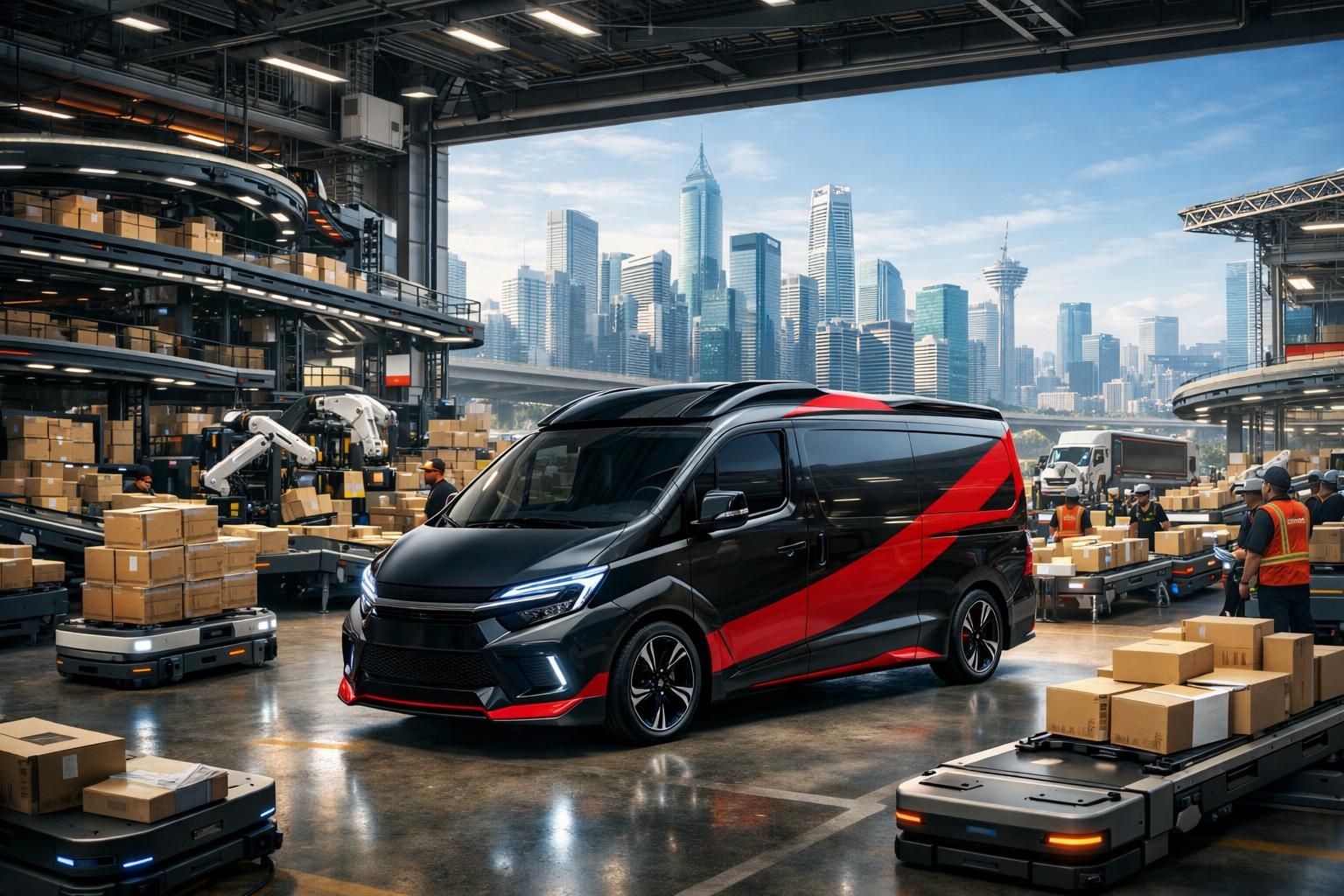 ninja van memperluas kapasitas logistiknya untuk mendukung pertumbuhan pesat e-commerce di asia tenggara, memastikan pengiriman lebih cepat dan efisien.