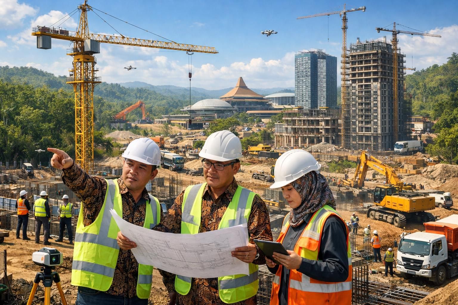 otorita ikn mempercepat pembangunan ibu kota baru indonesia di nusantara dengan berbagai proyek strategis untuk mendukung pertumbuhan dan kemajuan nasional.