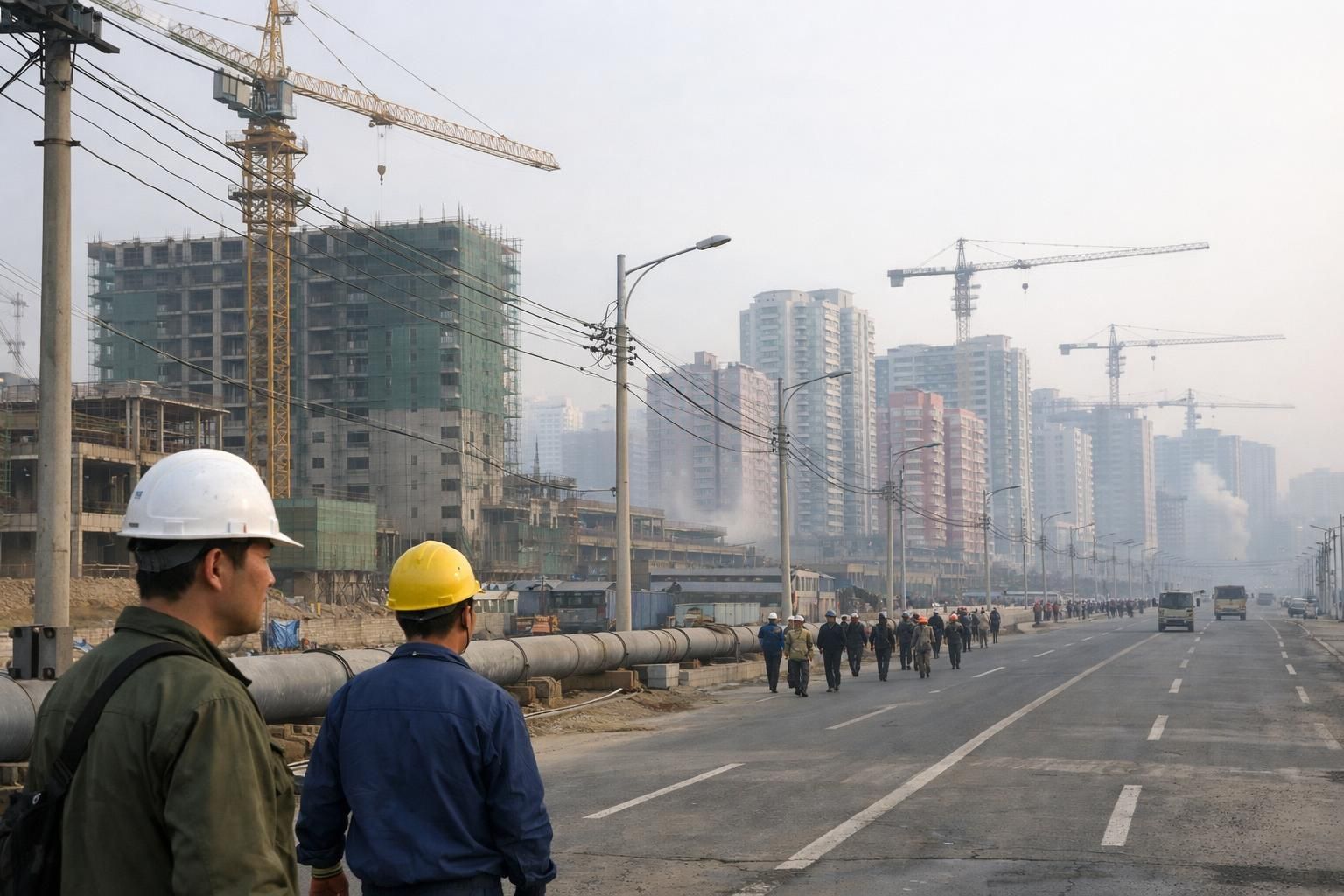 pemerintah korea utara mengumumkan proyek pembangunan ekonomi baru yang bertujuan mendorong pertumbuhan dan kemajuan nasional.