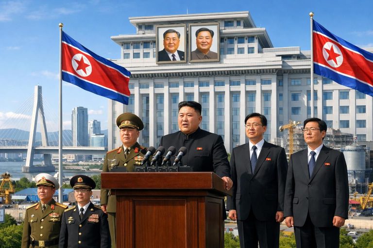 pemerintah korea utara mengumumkan proyek pembangunan ekonomi baru untuk meningkatkan pertumbuhan dan kesejahteraan nasional.