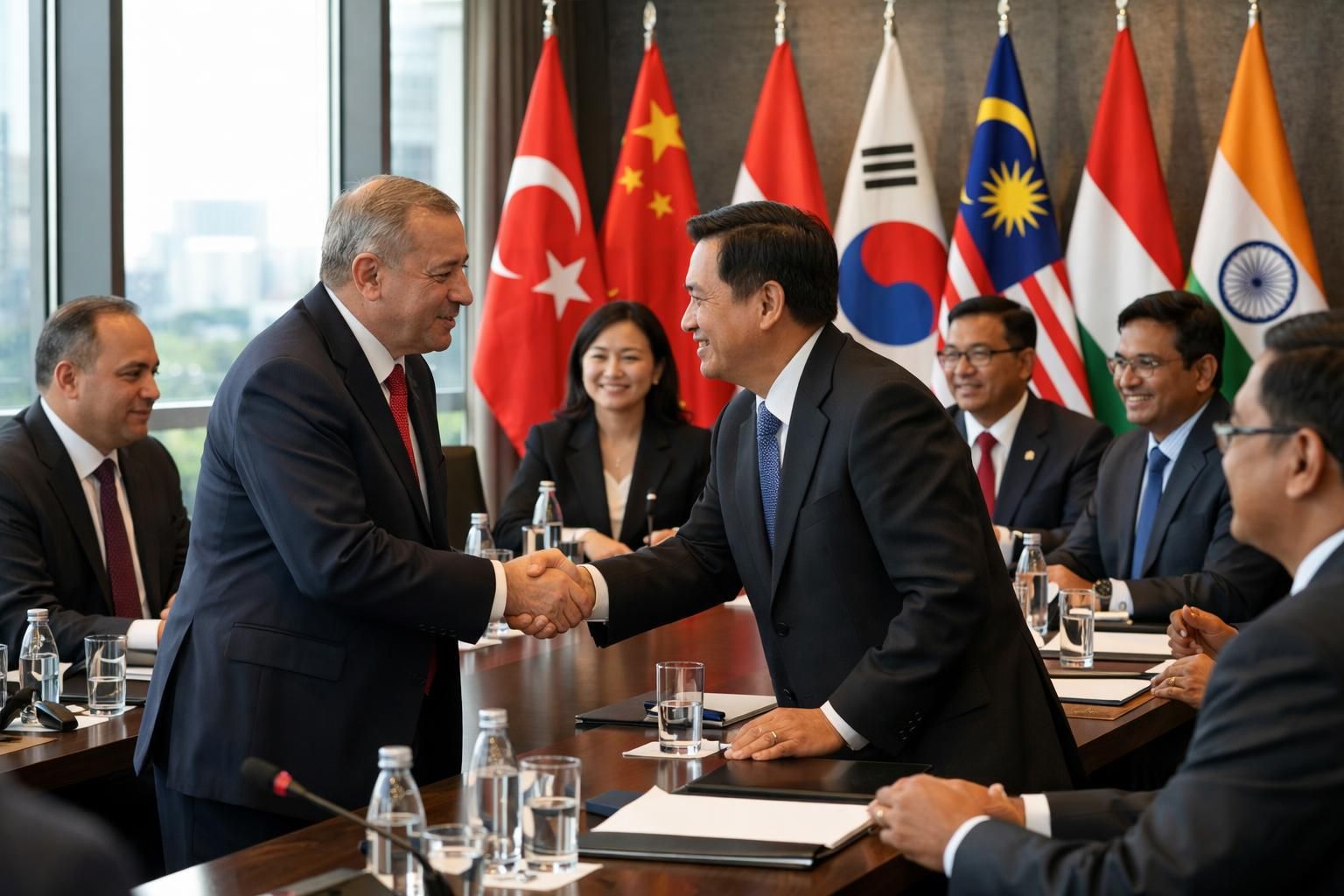 pemerintah turki memperkuat kerja sama ekonomi dengan negara-negara asia untuk meningkatkan pertumbuhan dan kemakmuran bersama.