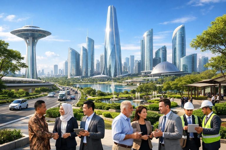 pemerintah mempercepat pengembangan ibu kota nusantara guna menarik investasi baru dan mendorong pertumbuhan ekonomi yang berkelanjutan.