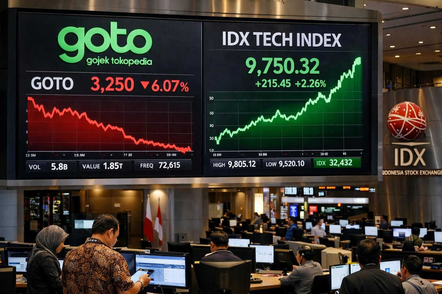 saham goto bergerak dinamis seiring perkembangan pesat sektor teknologi di indonesia, mencerminkan tren dan peluang investasi terkini.