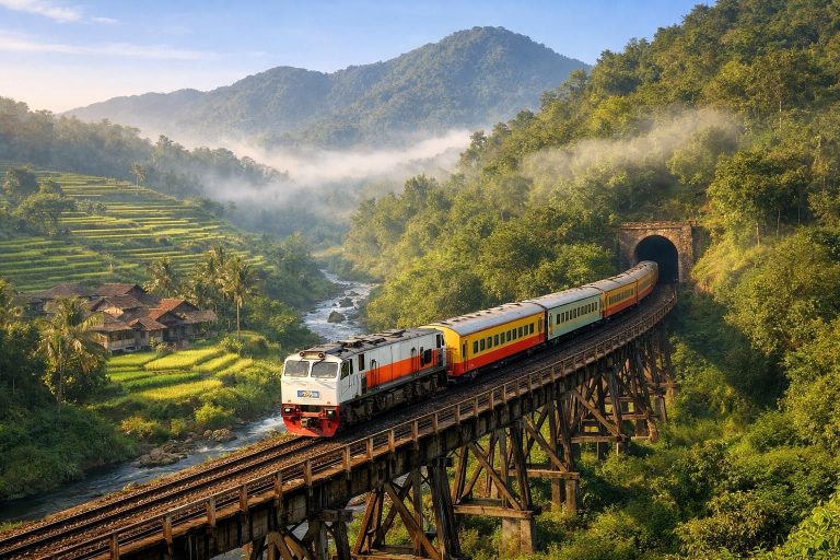 nikmati perjalanan kereta api dengan pemandangan indah di indonesia yang jarang diketahui banyak orang. temukan rute tersembunyi dan harga tiket terjangkau untuk pengalaman wisata yang tak terlupakan.